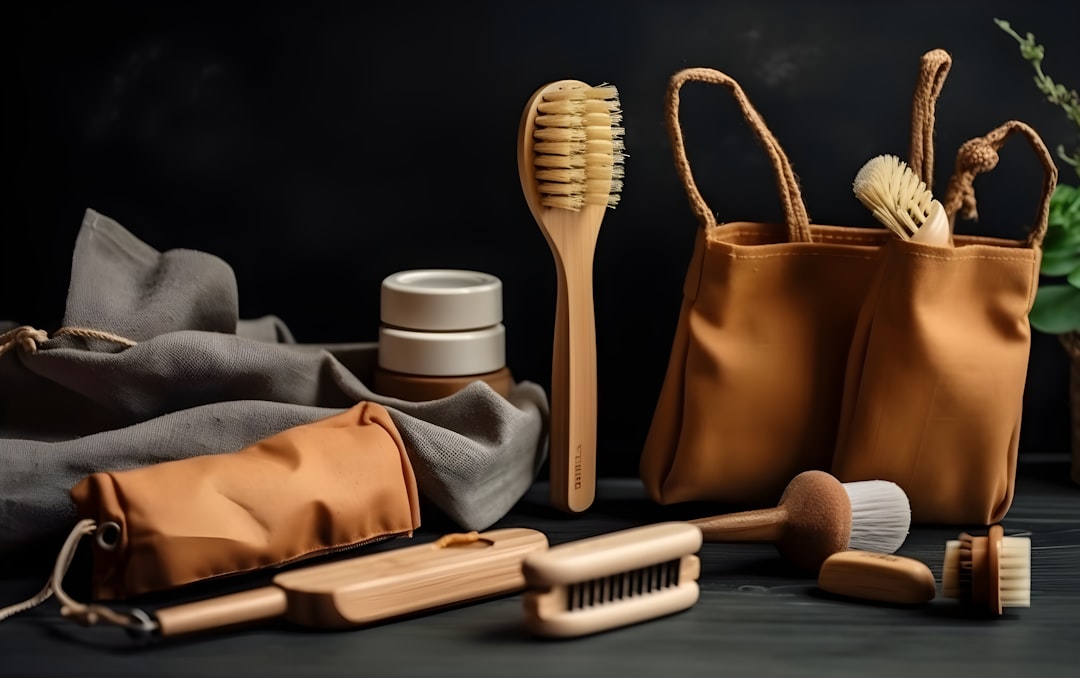 Cover illustration for eco-friendly household products in a modern home